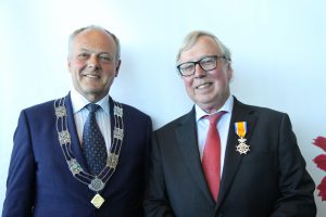 Dr. Harry Flore awared as Knight of the Order of Orange-Nassau